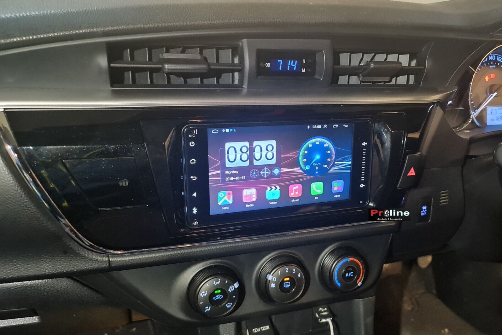 Toyota Corolla Sedan 2013-2016 GPS Bluetooth USB Stereo radio upgrade 7 screen