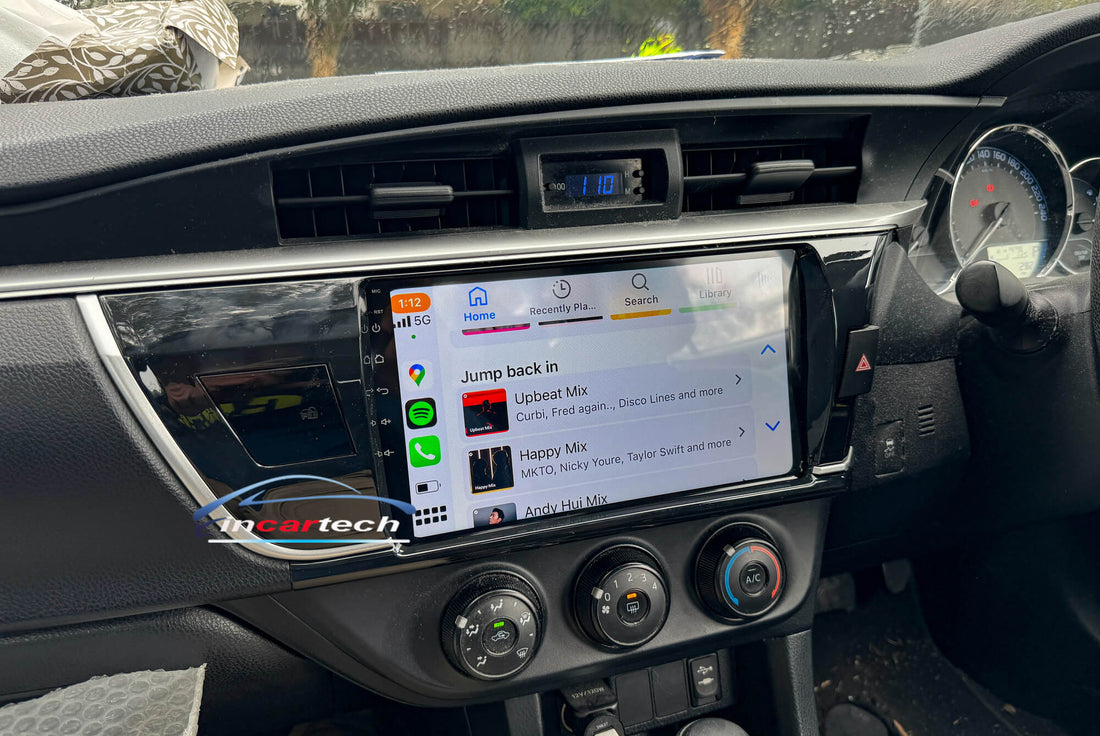 Toyota Corolla sedan 2013-2016 10 Wireless CarPlay Android Auto GPS Stereo