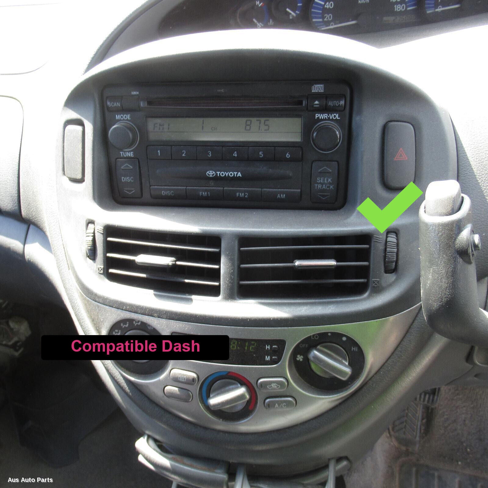 Toyota Estima 2000-2006 GPS BT Wireless Apple CarPlay Android Auto Stereo Upgrade Radio satnav