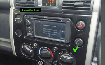 Toyota FJ Cruiser 2007-2015 GPS Bluetooth USB Wireless Apple CarPlay Stereo GPS Android