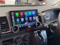 Toyota Hiace 2005-2019 10.1  Dual Knob Control GPS Bluetooth Wireless Apple CarPlay Android Auto Stereo Radio