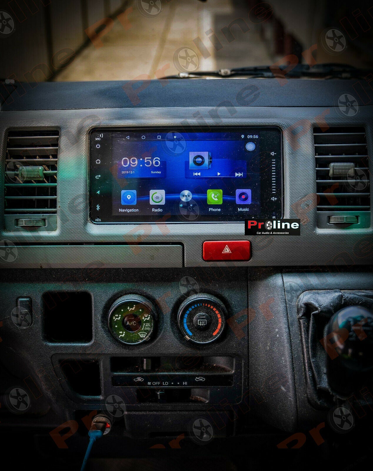 Toyota Hiace 2005-2019 GPS Bluetooth USB Wireless Apple CarPlay Android Auto Stereo Accessories Aus