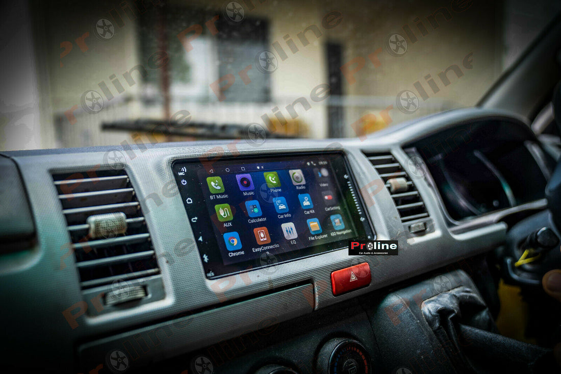 Toyota Hiace 2005-2019 GPS Bluetooth USB Wireless Apple CarPlay Android Auto Stereo Accessories Aus