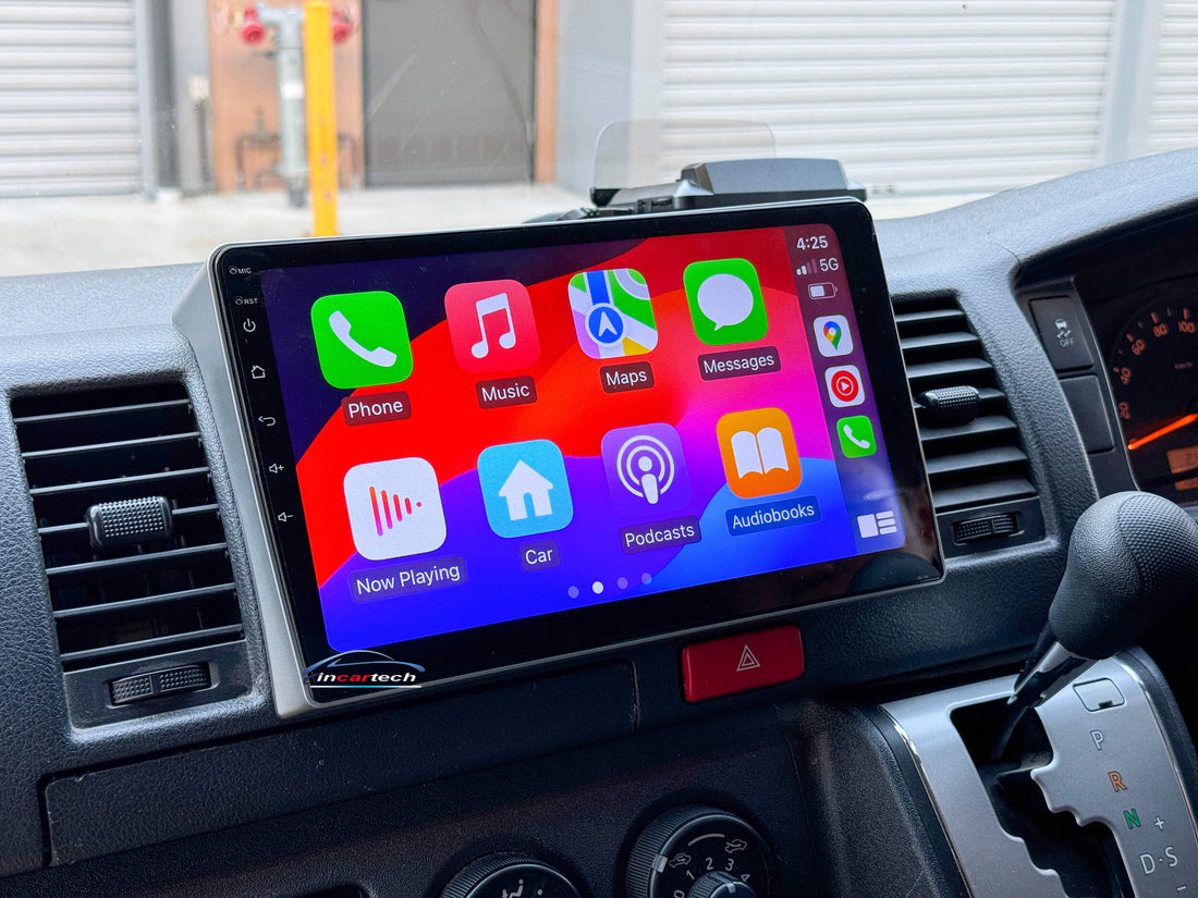 Toyota Hiace 2005-2019 GPS Bluetooth Wireless Apple CarPlay Android Auto Stereo Radio
