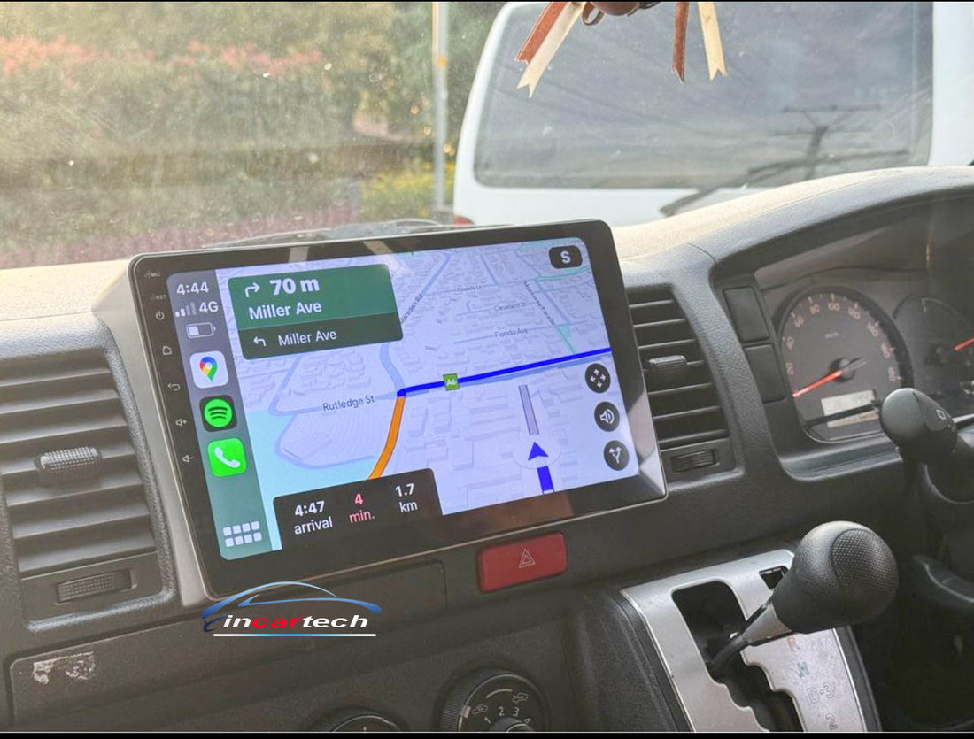Toyota Hiace 2005-2019 GPS Bluetooth Wireless Apple CarPlay Android Auto Stereo Radio