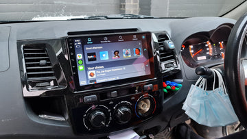 Toyota Hilux 2005-2016 Workmate SR5 GPS Wireless Apple CarPlay Stereo GPS Camera Android Auto