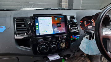 Toyota Hilux 2005-2016 Workmate SR5 GPS Wireless Apple CarPlay Stereo GPS Camera Android Auto