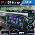 Toyota Hilux 2015+ GPS Wireless Apple CarPlay Stereo GPS Camera Android Auto