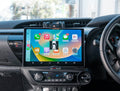 Toyota Hilux Workmate SR5 SR Workmate 13.3 inch 2015-2024 GPS Wireless Apple CarPlay Stereo GPS SatNav Android Auto