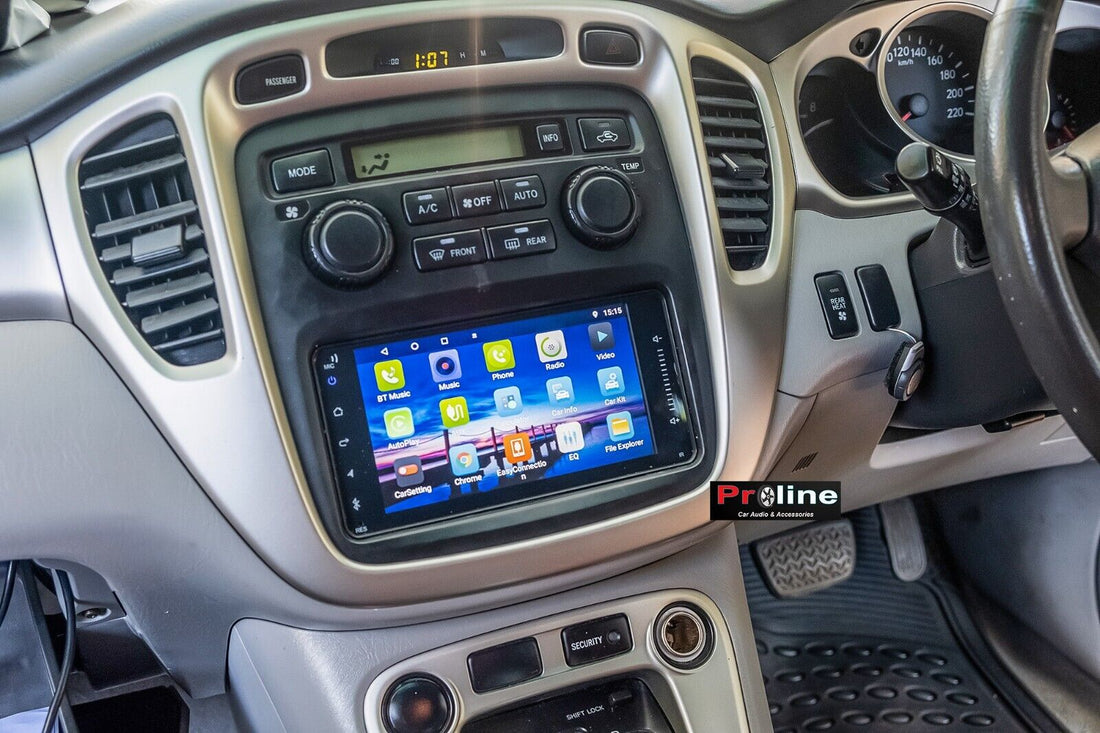 Toyota Kluger 2008-2015 GPS Bluetooth Apple CarPlay Android Auto Stereo radio 7