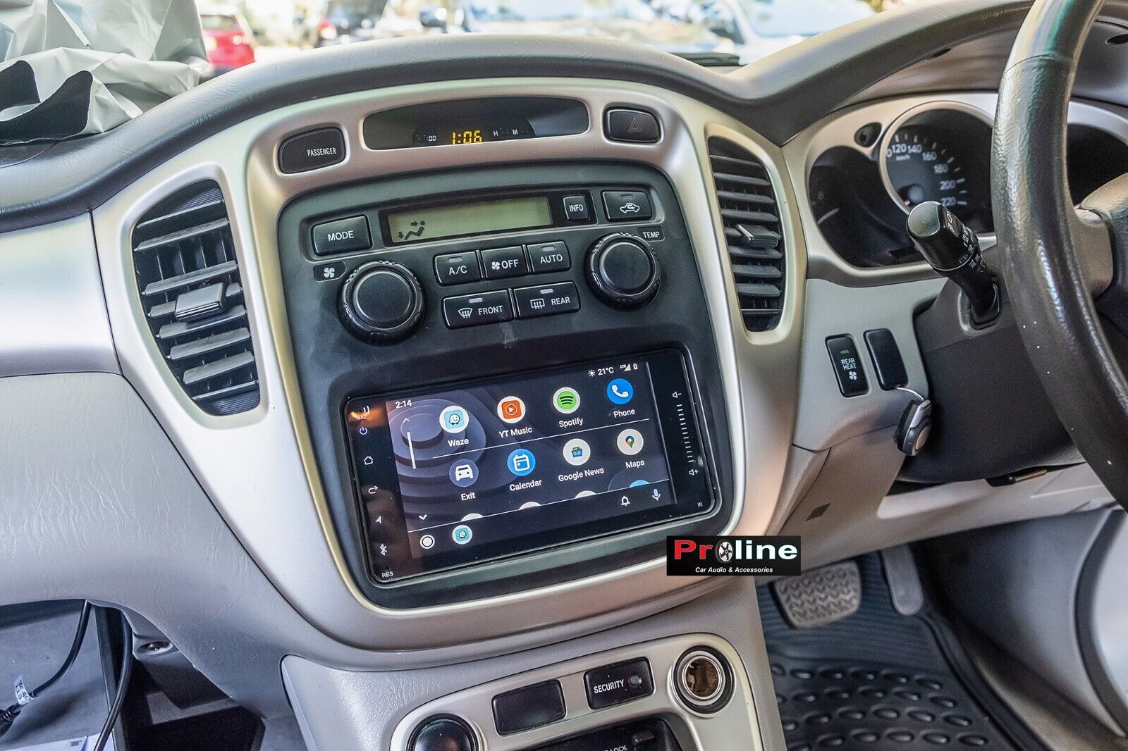Toyota Kluger 2008-2015 GPS Bluetooth Apple CarPlay Android Auto Stereo radio 7