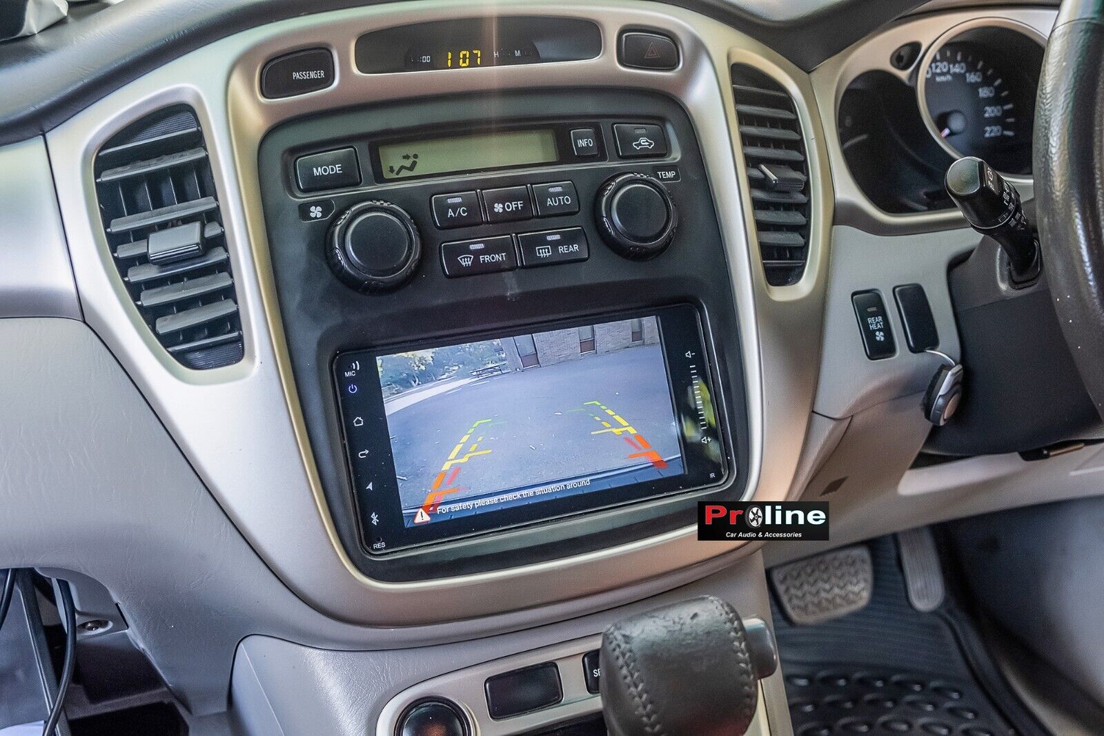 Toyota Kluger 2008-2015 GPS Bluetooth Apple CarPlay Android Auto Stereo radio 7