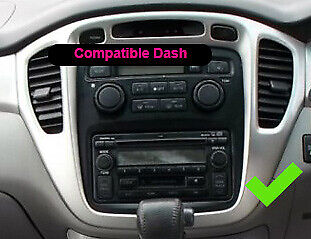 Toyota Kluger 2008-2015 GPS Bluetooth Apple CarPlay Android Auto Stereo radio 7