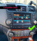 Toyota Kluger 2008-2015 GPS Bluetooth Handfree music stream Stereo Upgrade 10