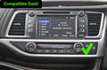 Toyota Kluger 2015-2021 GPS Bluetooth Wireless Apple CarPlay Android Auto Touchscreen