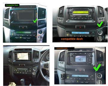 Toyota Landcruiser 07-15 200 Series LC200 Sahara GPS Wireless Apple CarPlay Android Auto Stereo Radio