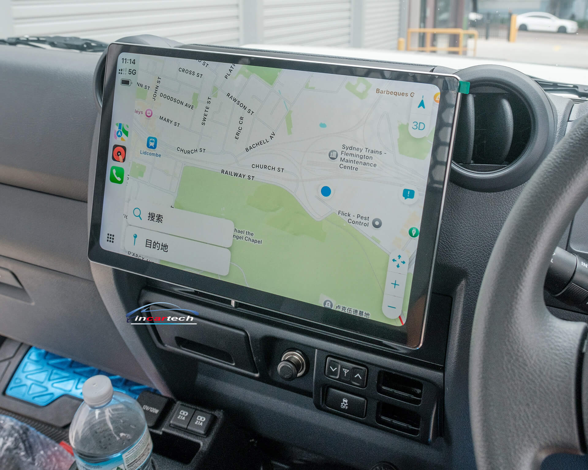 Toyota Landcruiser LC 70 76 78 79 Series 13.3 Touchscreen GPS Wireless CarPlay Android Auto Headunit