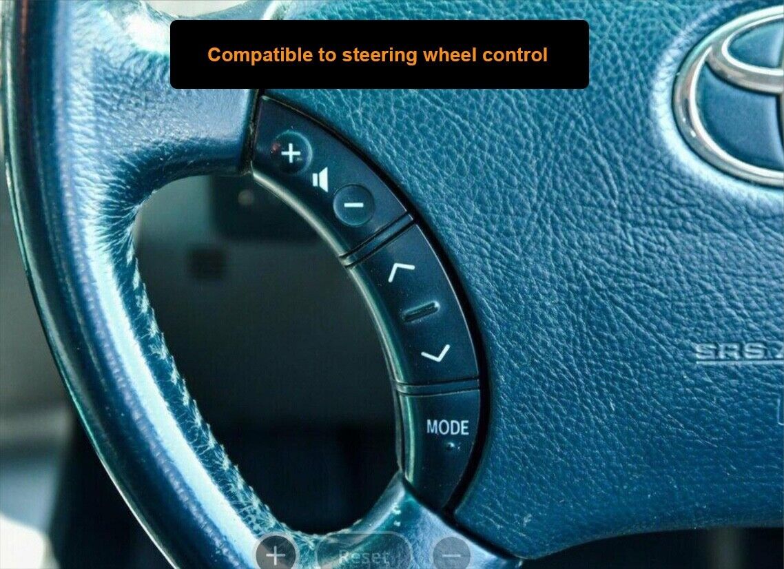 Toyota Prado 120 Series Wireless Apple CarPlay Stereo Android Auto Upgrade Satnav