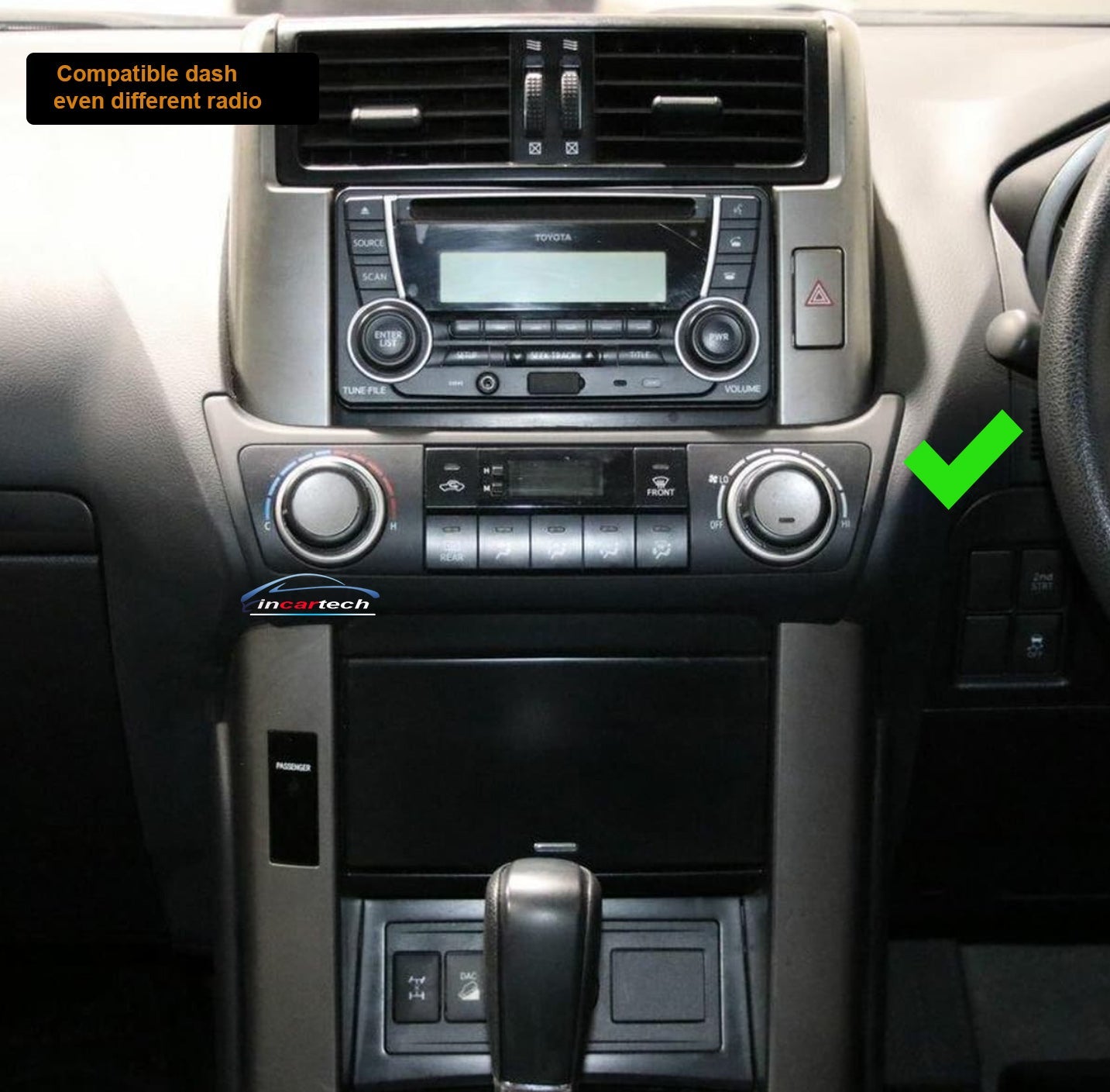 Toyota Prado 150 09-13 GPS Bluetooth Wireless Carplay Android Auto Stereo GPS