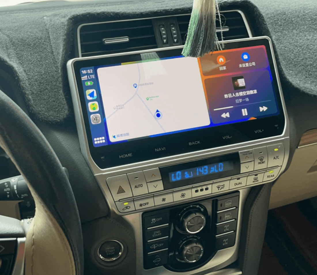 Toyota Prado 150 17-24 10.25 Wide screen GPS Wireless Apple CarPlay Android Auto Stereo