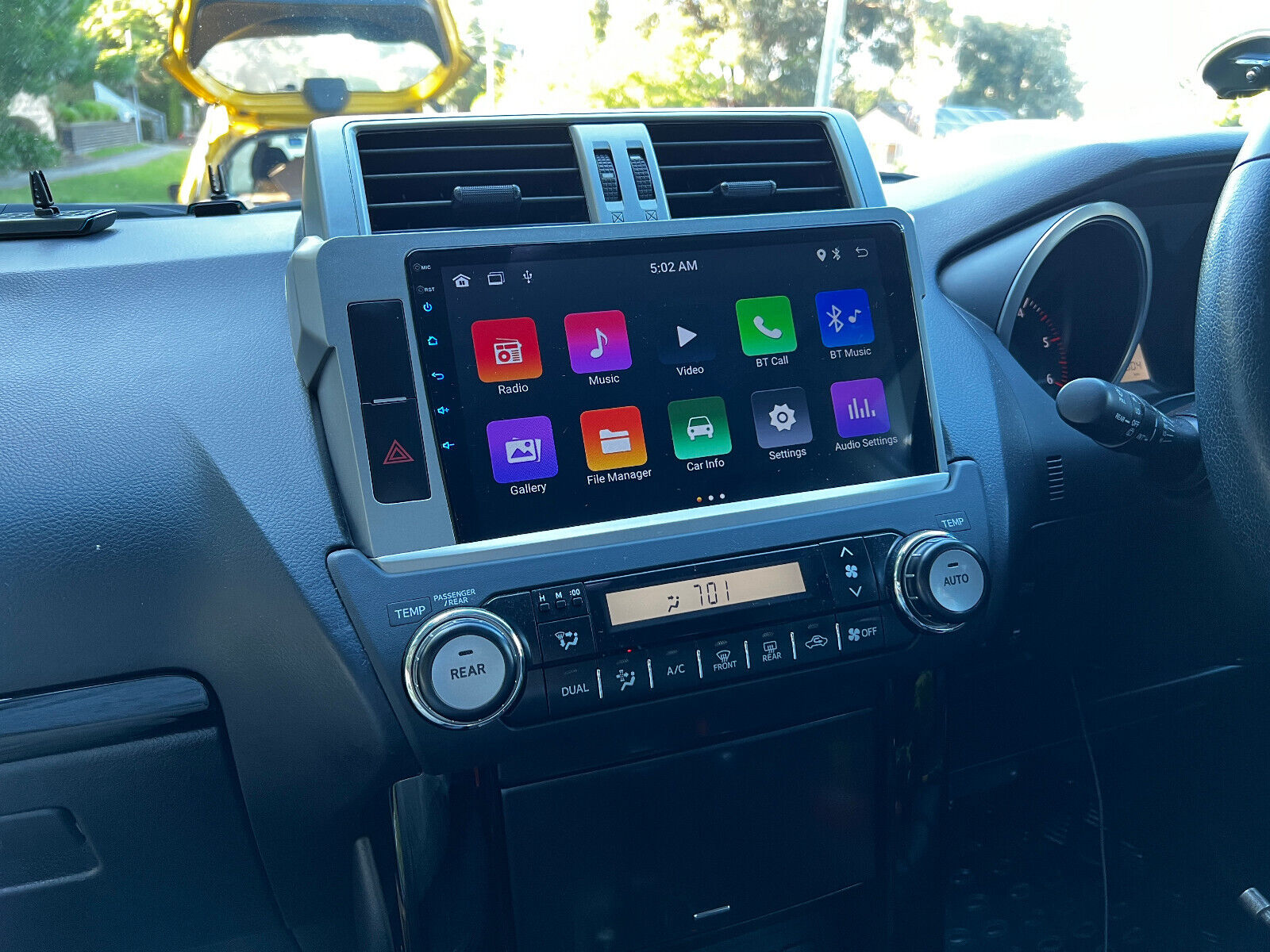 Toyota Prado 150 2013-2018 GX GXL 10 GPS Wireless Apple CarPlay Stereo GPS Android Auto Radio
