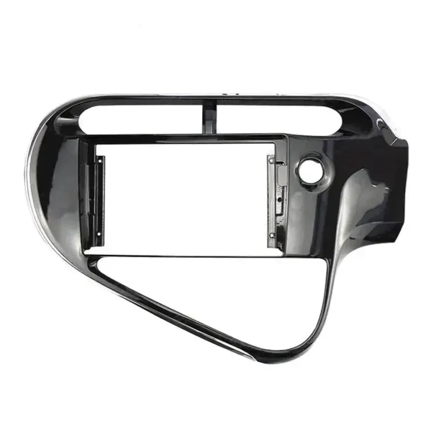 Black facia kit for Toyota Prius C 2012-2019 suitable for 9 inch android and 7 inch double din headunits