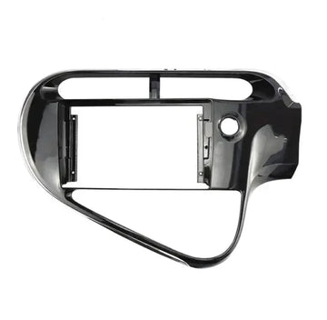 Black facia kit for Toyota Prius C 2012-2019 suitable for 9 inch android and 7 inch double din headunits