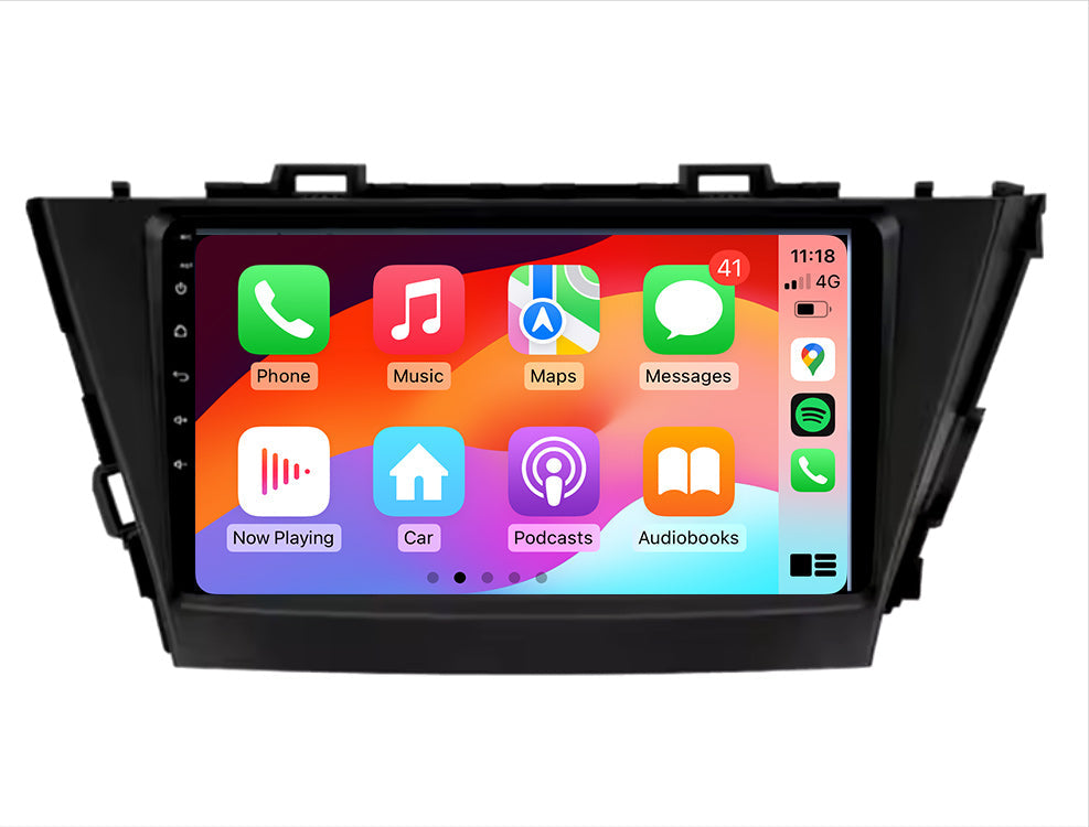 Toyota Prius V 2012-2021 9 GPS Wireless Apple CarPlay Android Auto Stereo