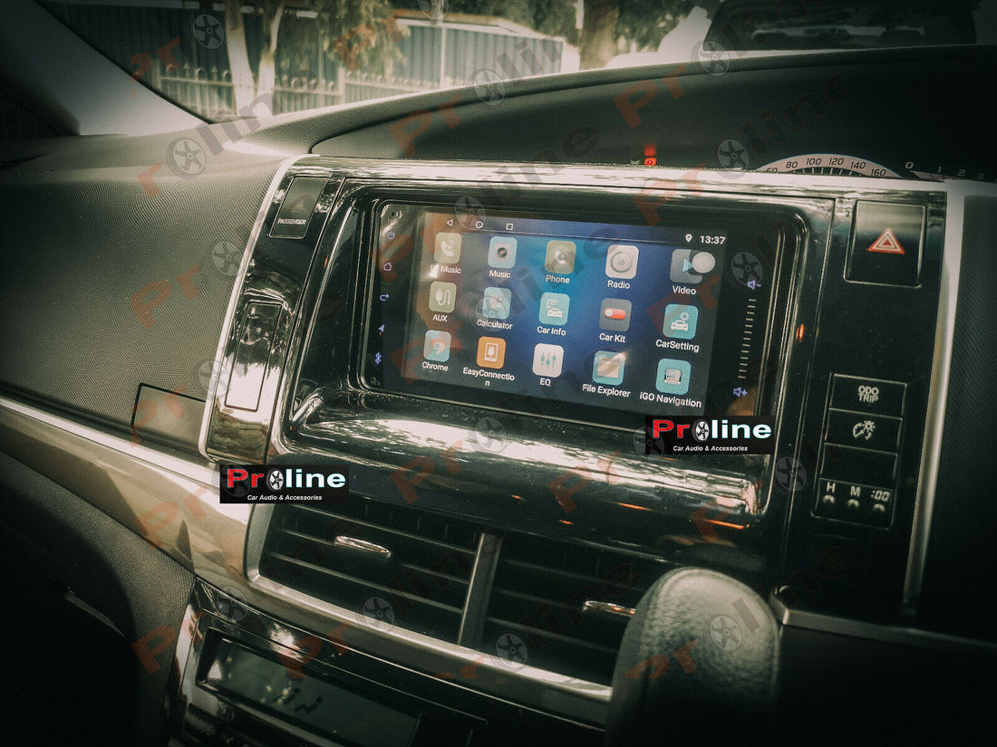 Toyota Tarago 2006-2016 GPS Bluetooth USB Apple CarPlay Android Auto Stereo Accessories Radio