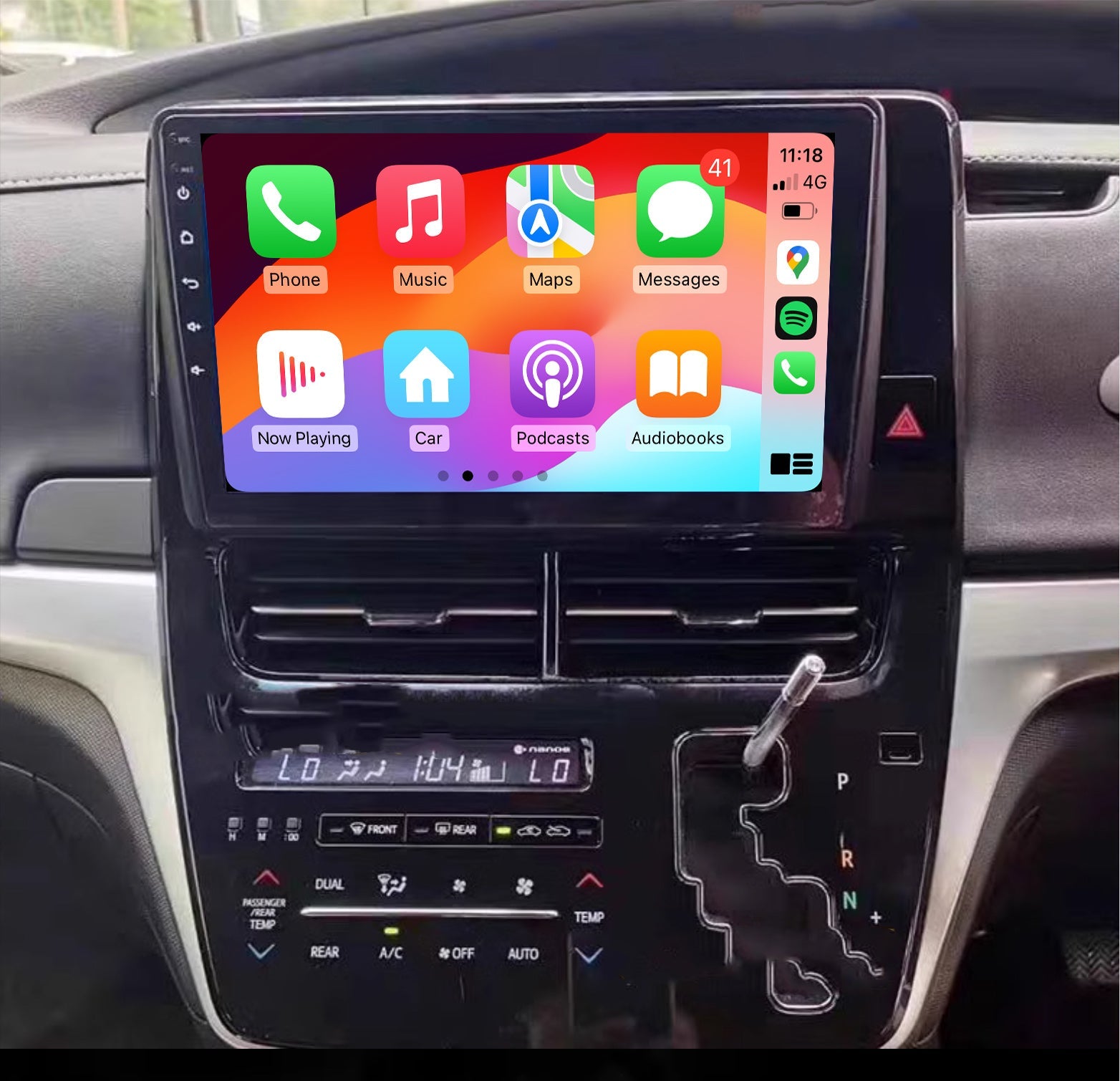 Toyota Tarago 2016-2022 GPS Bluetooth Stereo Apple CarPlay Android Auto Headunit
