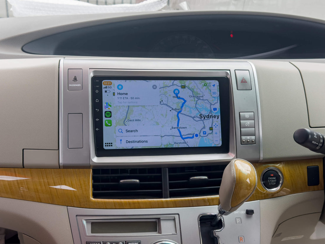 Toyota Tarago Estima 06-17 9 GPS Bluetooth Stereo Apple carplay Android auto Headunit