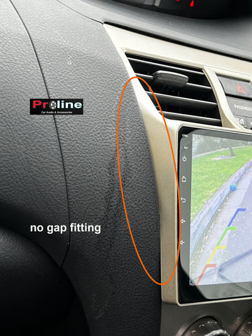 Toyota Yaris 2005-2013 Sedan 9 Wireless Apple CarPlay Android Auto GPS Bluetooth Stereo Radio