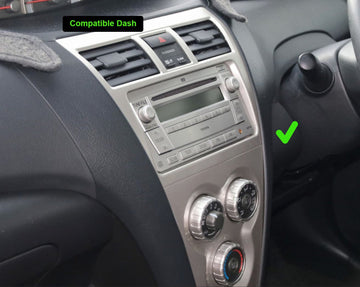 Toyota Yaris 2005-2013 Wireless Apple CarPlay Android Auto GPS Bluetooth Stereo Radio