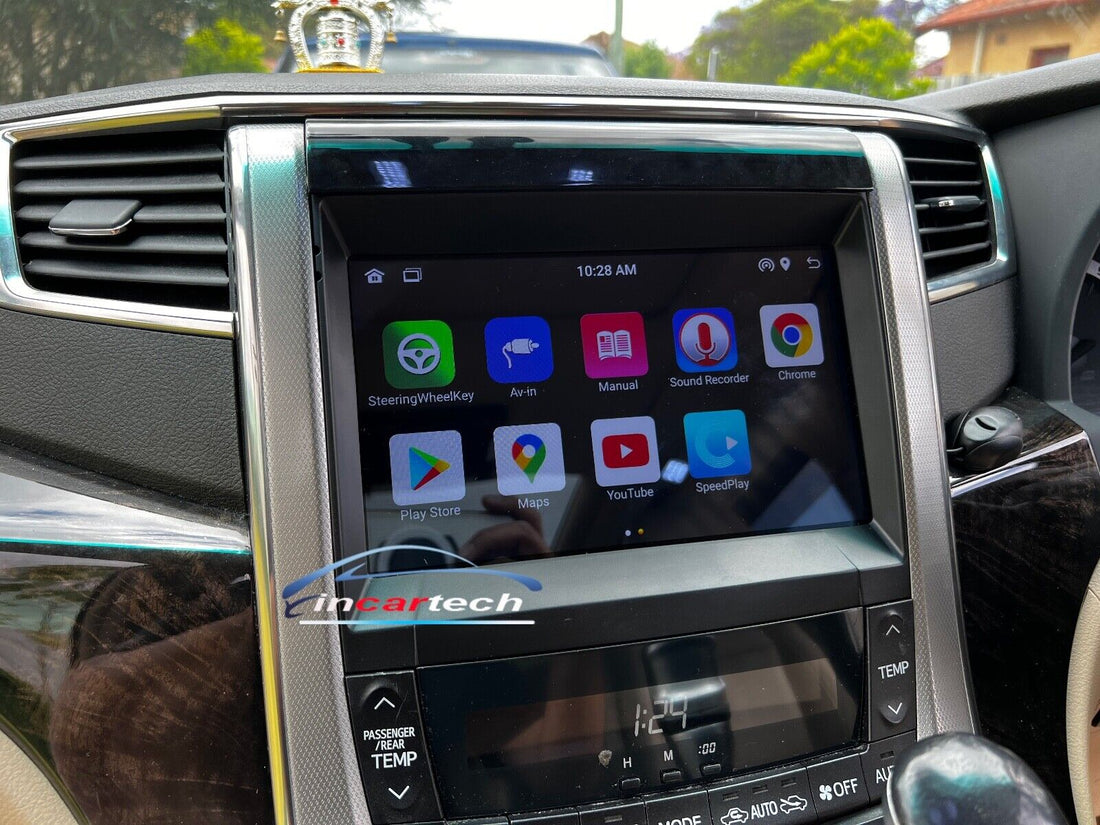 Toyota verllfire 2008-2014 GPS Wireless Apple CarPlay Android Auto Stereo Radio 9