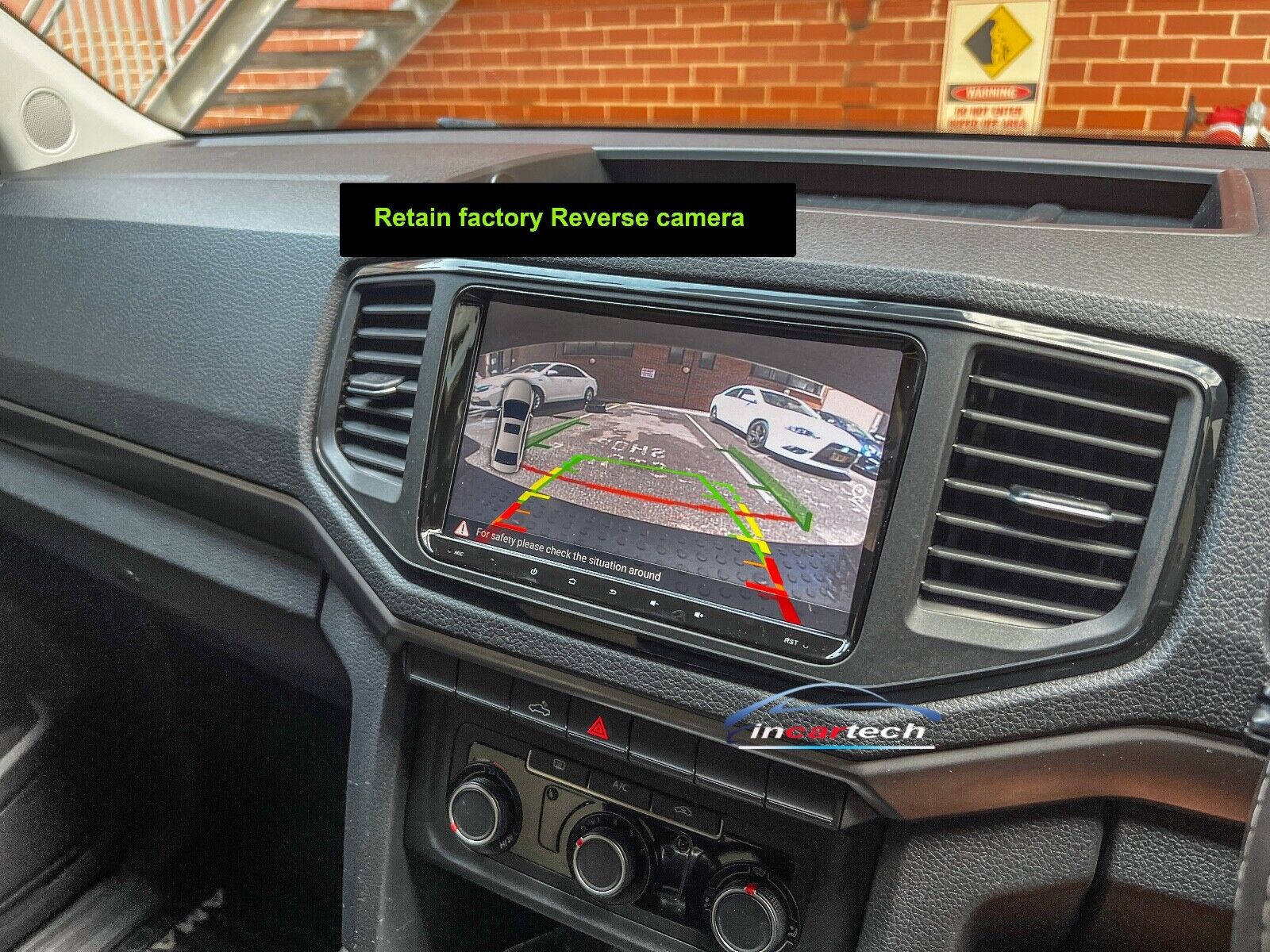 VW 2017+ Amarok GPS SatNav stereo Wireless Apple CarPlay and Android auto radio