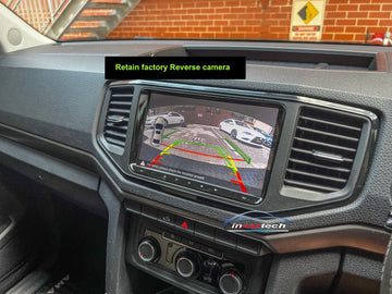 VW 2017+ Amarok GPS SatNav stereo Wireless Apple CarPlay and Android auto radio