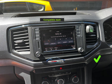 VW 2017+ Amarok GPS SatNav stereo Wireless Apple CarPlay and Android auto radio