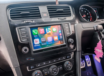 VW Volkswagen Golf MK7 Gti 16-16 Add Wireless CarPlay & Android Auto MMI Retrofit integration interface Moduel