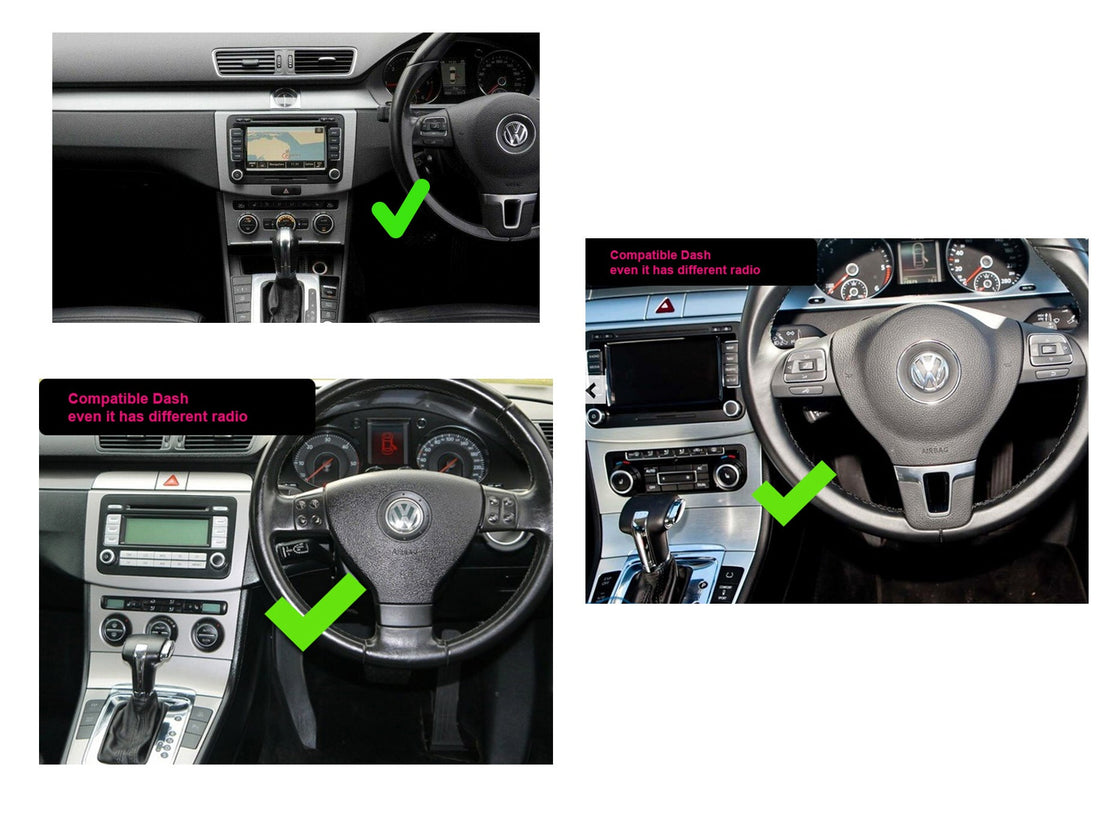 Volkswagen Passat 06-15 9 GPS Infotainment Wireless Carplay Android auto stereo