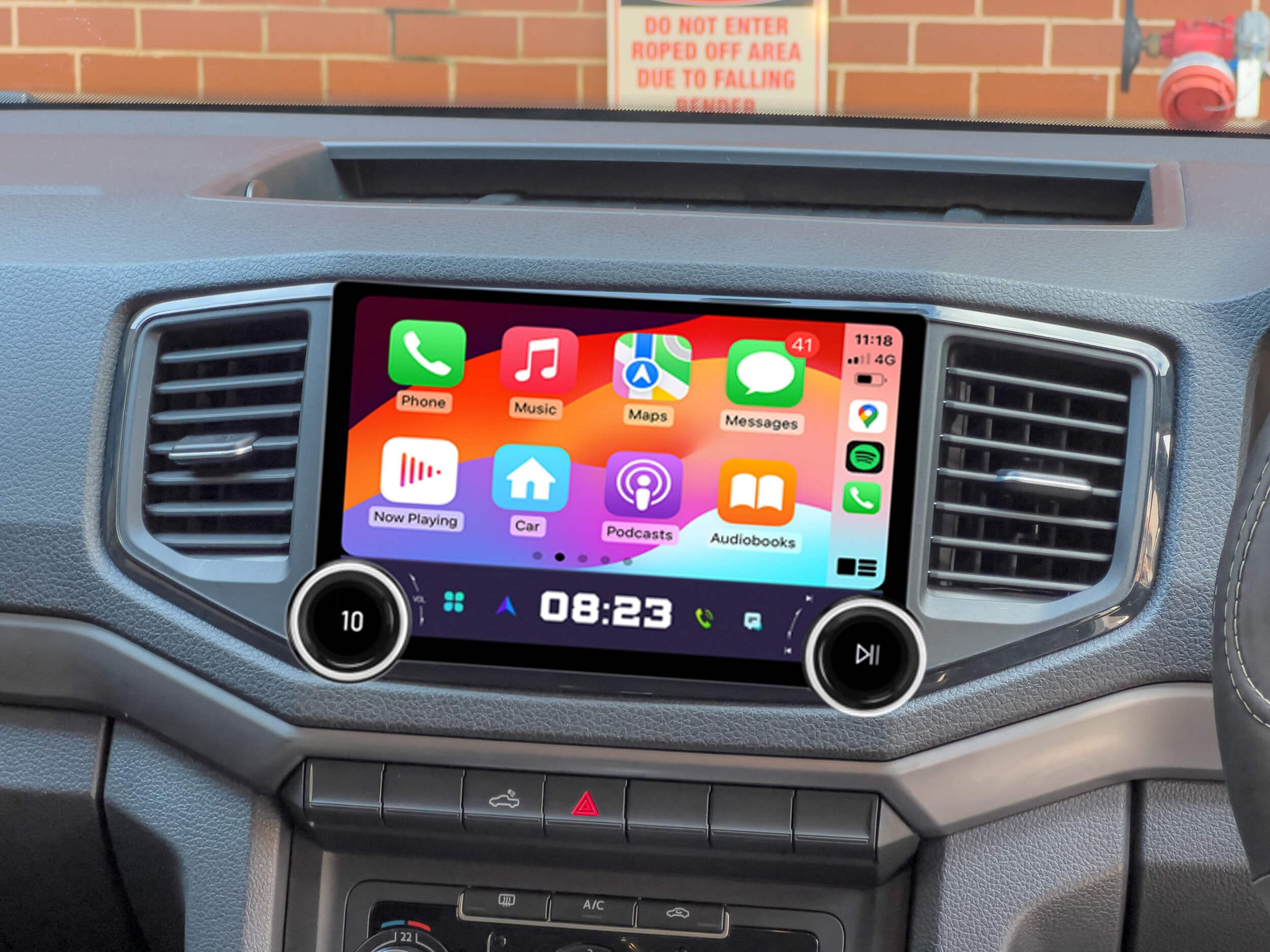 Volkswagen VW Amarok 2017-2022 10.1 GPS stereo Wireless Apple CarPlay Android Auto radio