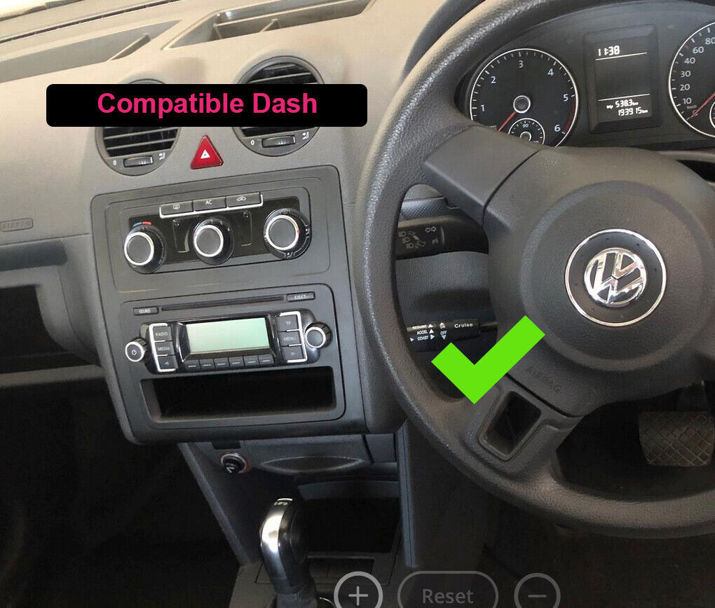 Volkswagen VW Caddy 2005-2015 9 GPS Infotainment Wireless CarPlay Android Auto