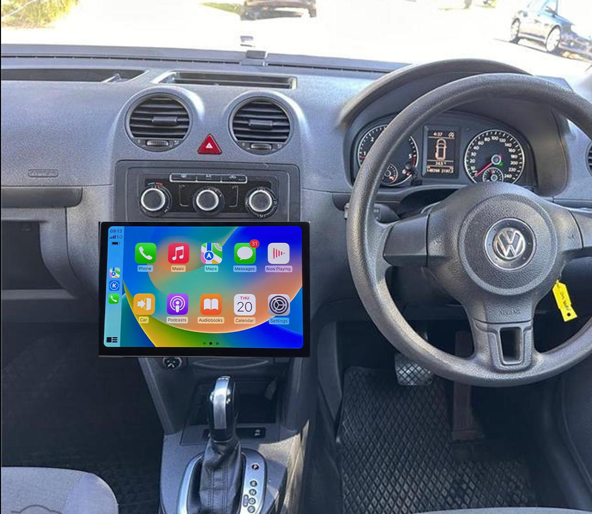 Volkswagen VW Caddy 2005-2025 13.3 GPS Infotainment Wireless CarPlay Android Auto