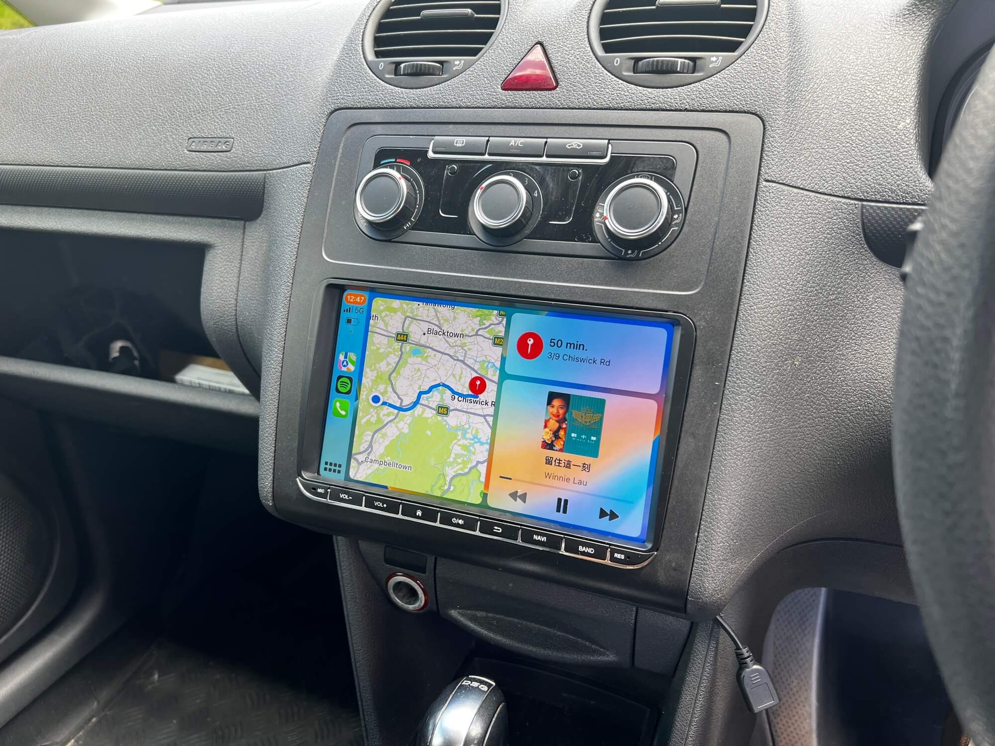 Volkswagen VW Caddy 2015-2025 9 GPS Infotainment Wireless CarPlay Android Auto