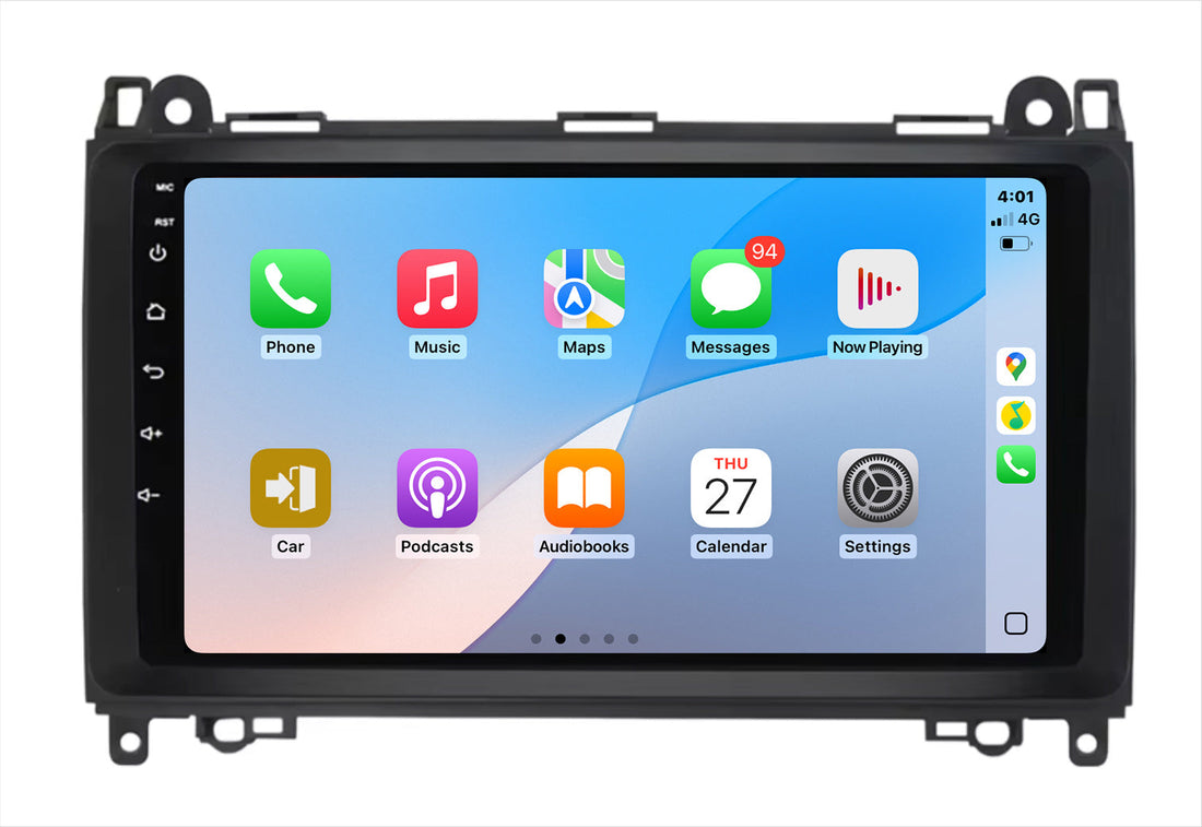 Volkswagen VW Crafter 07-16 9 GPS Infotainment Wireless CarPlay Android Auto stereo