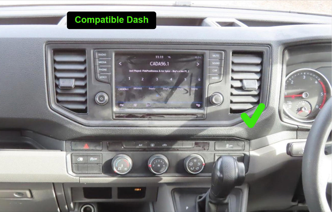 Volkswagen VW Crafter 17-25 13.3 Tesla style GPS Infotainment Wireless CarPlay Android Auto Stereo