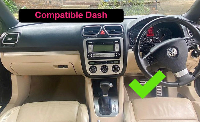 Volkswagen VW EOS 07-14 9 GPS Infotainment Wireless CarPlay Android Auto