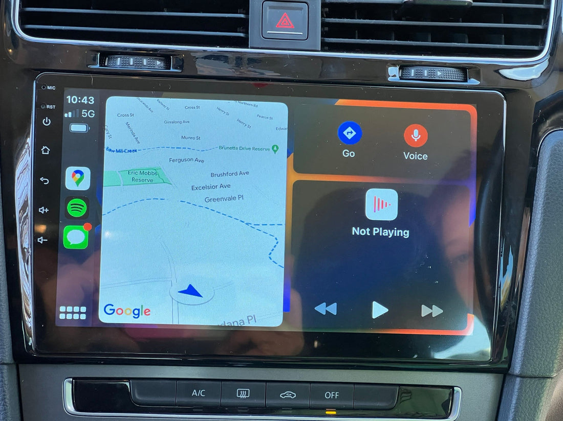 Volkswagen VW Golf 13-20 mk7 GTI 10 Infotainment Wireless Apple CarPlay GPS stereo