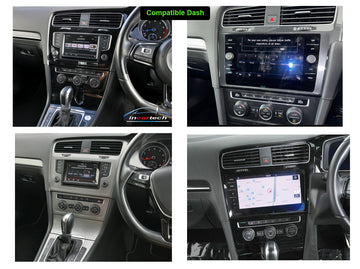 Volkswagen VW Golf 13-20 mk7 GTI 10 Infotainment Wireless Apple CarPlay GPS stereo