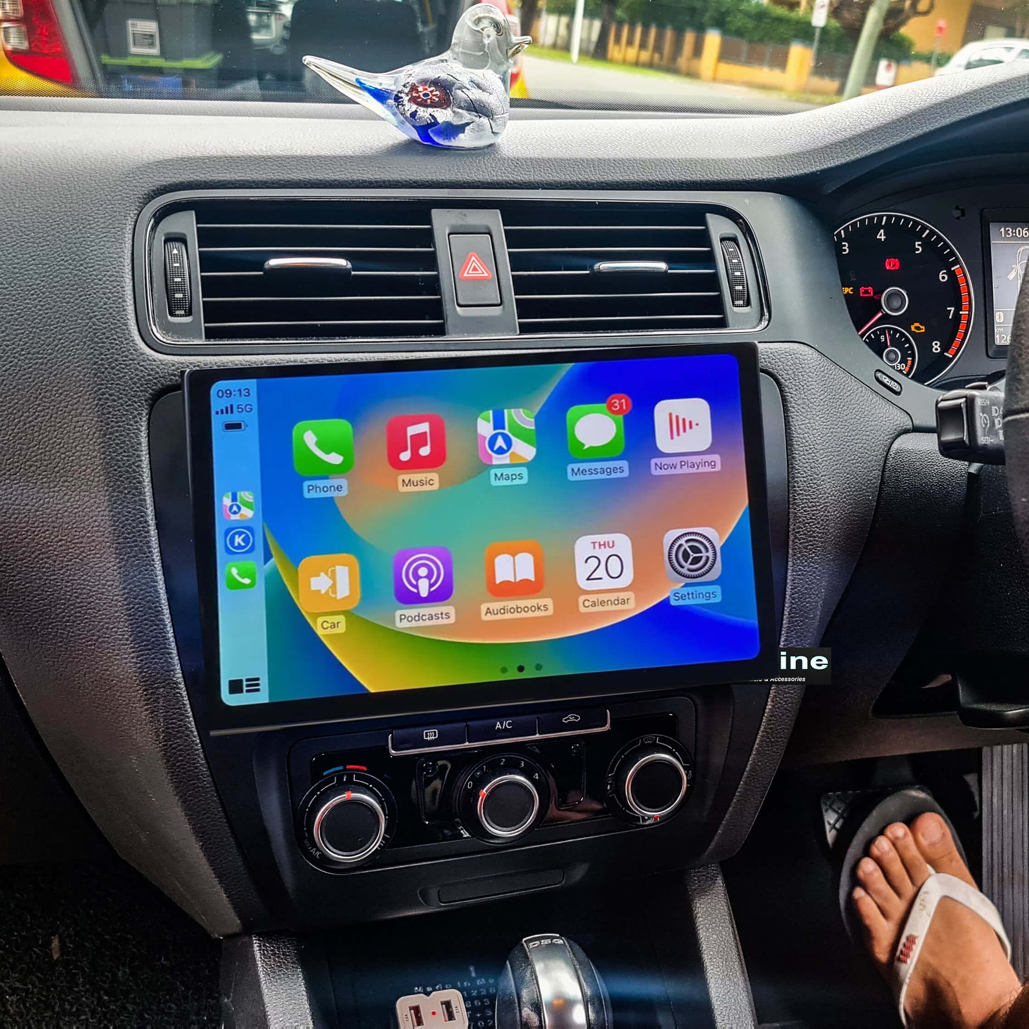 Volkswagen VW Golf MK6 07-13 13.3 GPS Infotainment Wireless CarPlay Android Auto