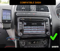 Volkswagen VW Polo 10-14 9 GPS Infotainment Wireless Carplay Android auto Stereo
